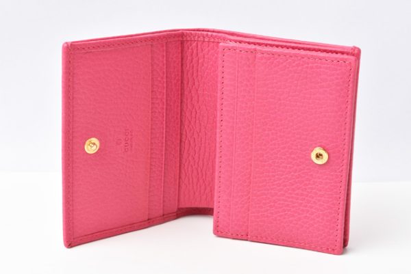 m211010 58 g 5 Gucci Mini Wallet Petit Marmont Pink