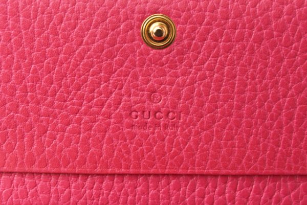 m211010 58 g 6 Gucci Mini Wallet Petit Marmont Pink