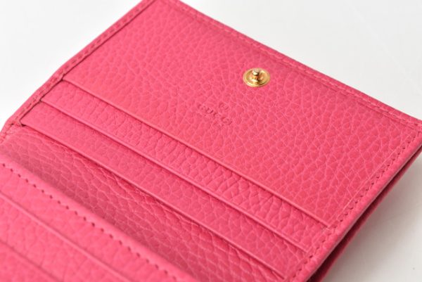 m211010 58 g 9 Gucci Mini Wallet Petite Marmont Pink