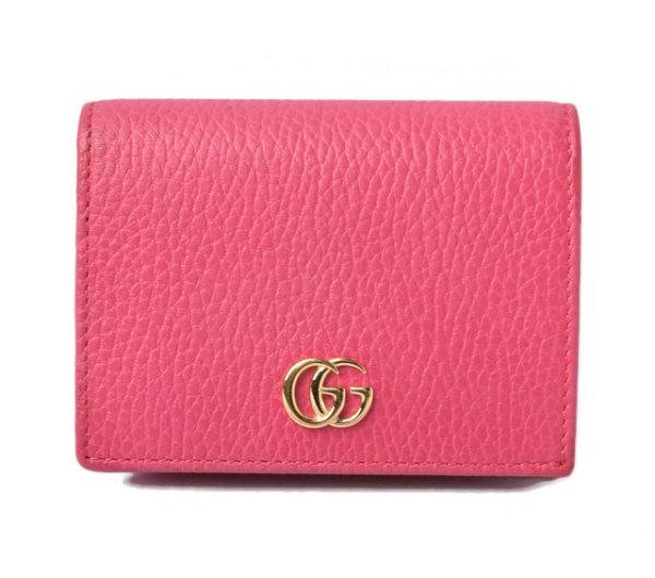 m211010 59 g 1 Gucci Mini Wallet Petite Marmont Pink