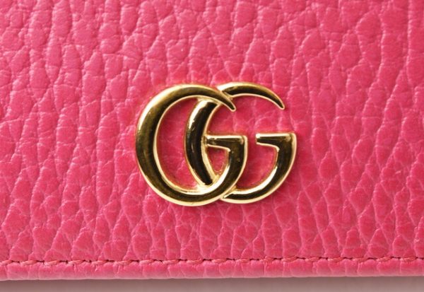 m211010 59 g 3 Gucci Mini Wallet Petite Marmont Pink