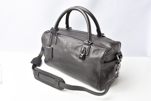 m211110 06 lo 4 Loewe Tote Bag 2way Anagram Gunmetal