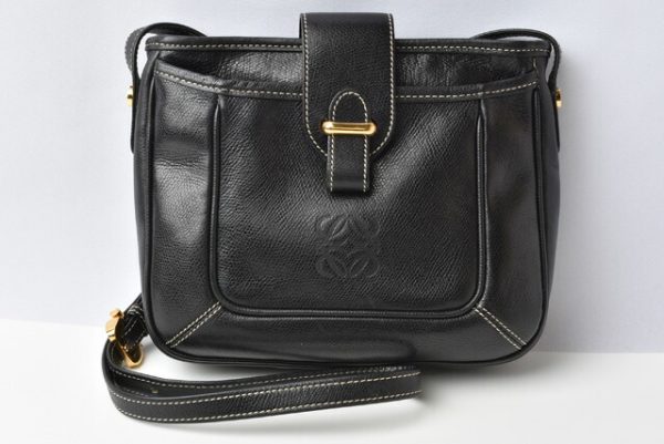 m211110 09 lo 3 Loewe Shoulder Bag Black