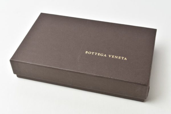 m211110 17 bv 9 Bottega Veneta Long Wallet Intrecciato Black