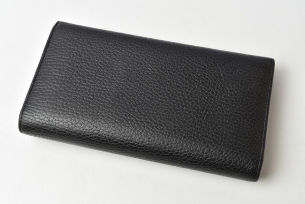 m211110 21 g 5 Gucci Long Wallet Petit Marmont Black