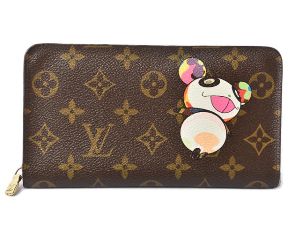 m211110 24 lv 1 Louis Vuitton Monogram Panda Zippy Wallet