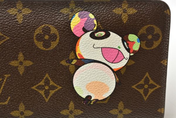 m211110 24 lv 3 Louis Vuitton Monogram Panda Zippy Wallet