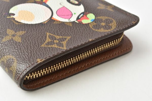 m211110 24 lv 6 Louis Vuitton Monogram Panda Zippy Wallet