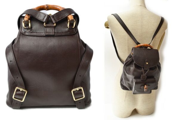 m211110 28 g 2 Gucci Mini Rucksack Brown