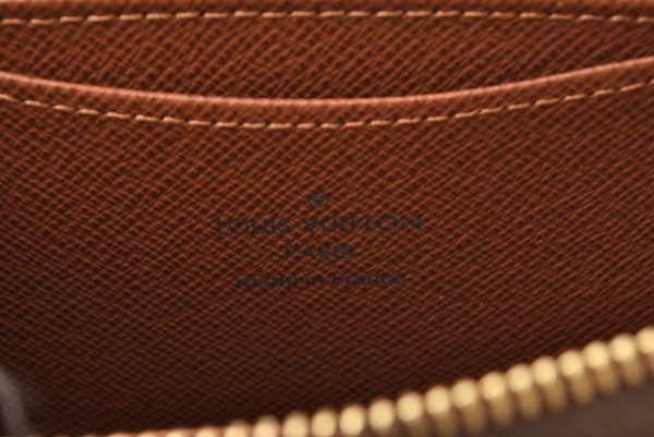 m211110 34 lv 6 Louis Vuitton Zippy Coin Card Case Monogram Brown