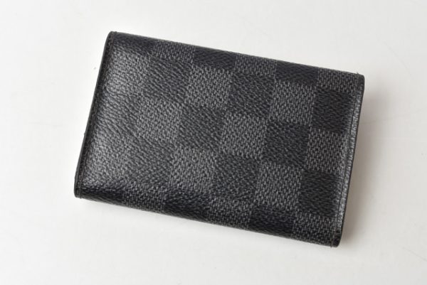 m211210 13 lv 7 Louis Vuitton Key Case Multicle Damier Graphite