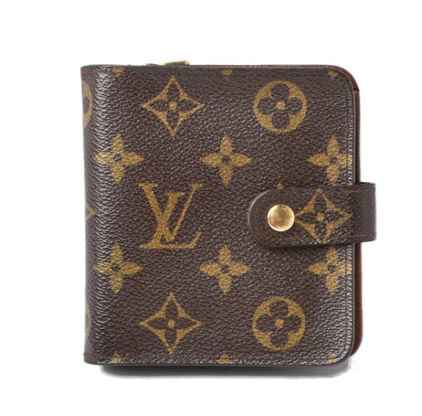 m211210 18 lv 1 Louis Vuitton Folding Wallet Monogram