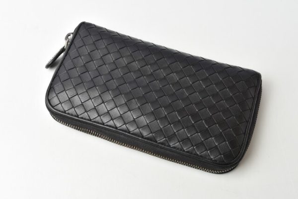 m211210 27 bv 3 Bottega Veneta Long Wallet Black