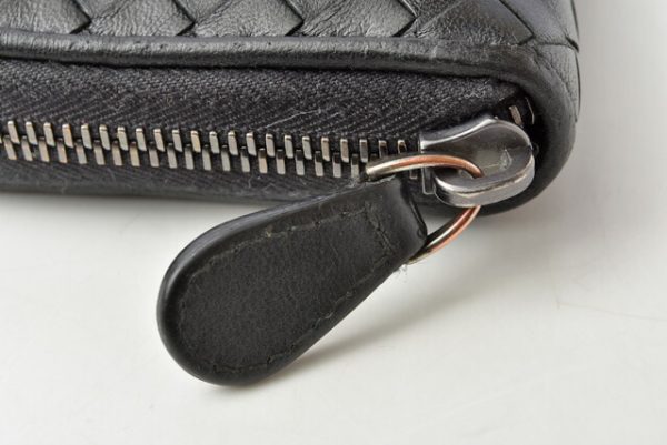 m211210 27 bv 4 Bottega Veneta Long Wallet Black