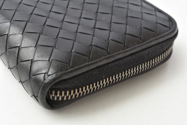 m211210 27 bv 5 Bottega Veneta Long Wallet Black