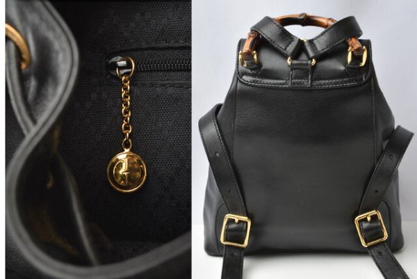 m211210 29 g 9 Gucci Mini Rucksack Black