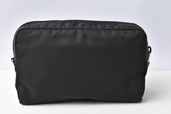 m211210 32 p 6 Prada Pouch Accessory Case Tessuto Nylon Black