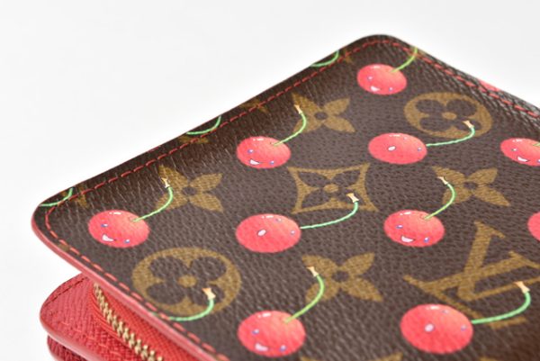 m211210 44 lv 4 Louis Vuitton Wallet Ship Monogram Cherry