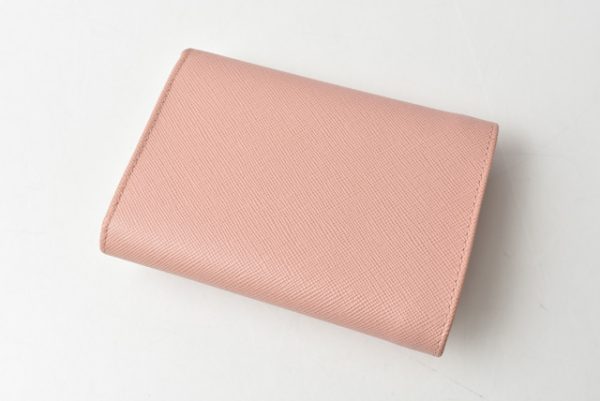 m211210 50 p 3 Prada Wallet TrifSaffiano Metal Orchidea Pink