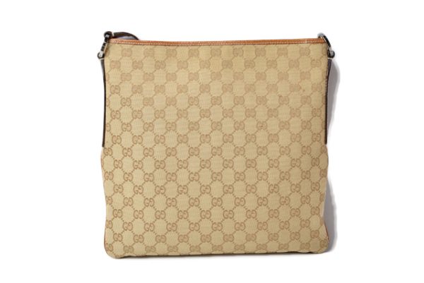 m211210 56 g 9 Gucci Messenger Bag GG Beige