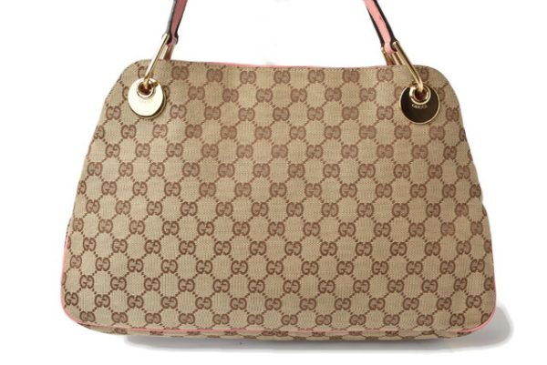 m211210 57 g 10 Gucci Tote Bag GG Pink Beige