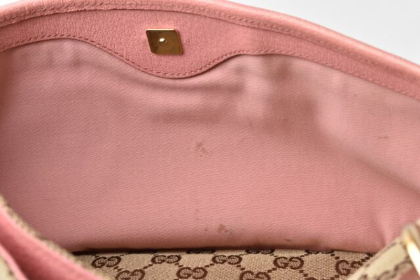 m211210 57 g 8 Gucci Tote Bag GG Pink Beige