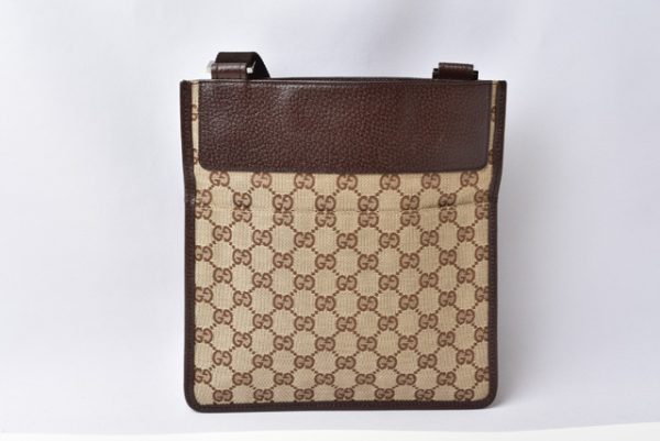 m211210 58 g 3 Gucci Messenger Bag GG Brown Beige