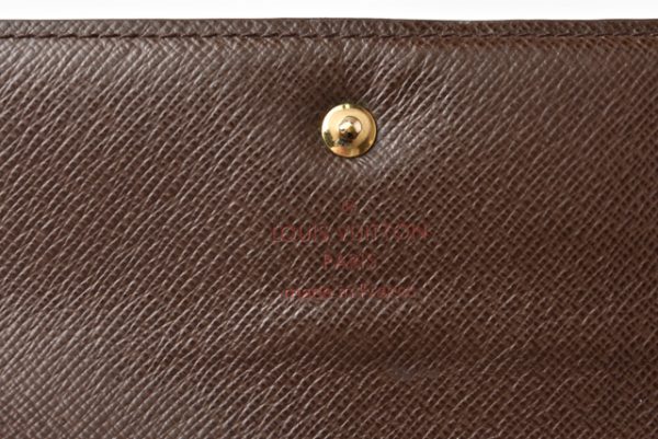 m2201 22 lv 7 Louis Vuitton Porte Tresor Wallet TrifDamier Brown