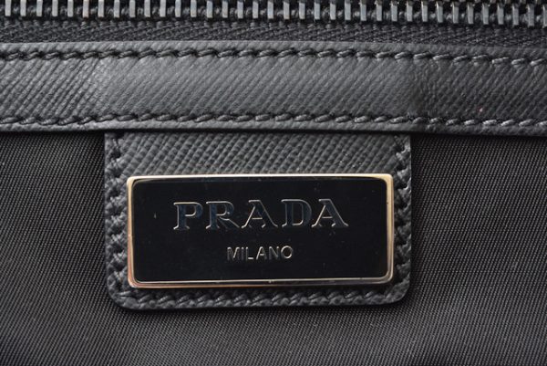 m2201 28 p 8 Prada Tote Bag Nylon Black