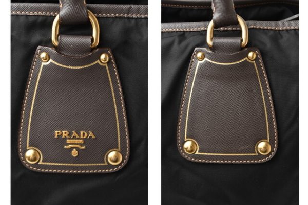 m2201 31 p 6 Prada Shoulder Bag 2Way Nylon Black