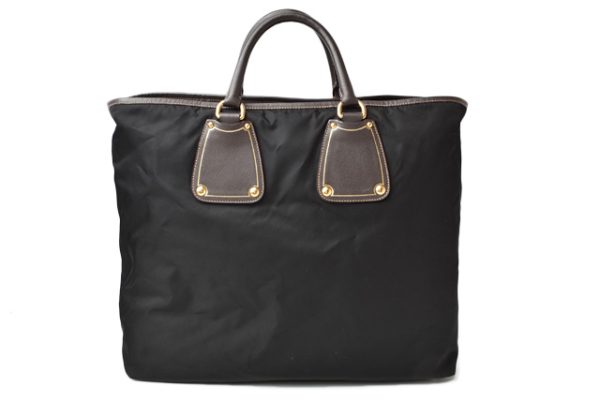 m2201 31 p 7 Prada 2Way Tote Bag Nylon Nero