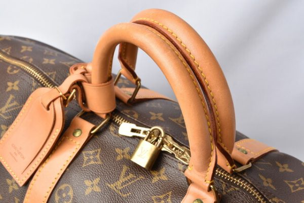 m2201 53 lv 4 Louis Vuitton Keepall 55 Monogram Bag