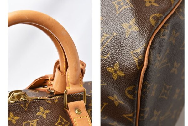 m2201 53 lv 7 Louis Vuitton Keepall 55 Monogram Bag