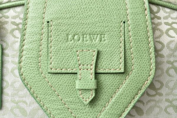 m2203 01 lo 5 Loewe Anagram Mini Bag Green