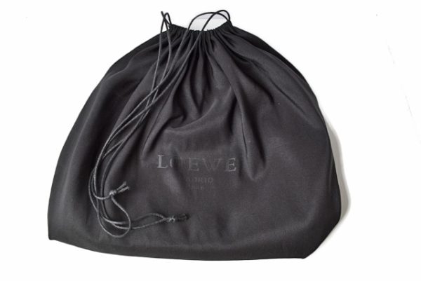 m2203 08 lo 10 Loewe Tote Bag Nappa Anagram Sheepskin Black