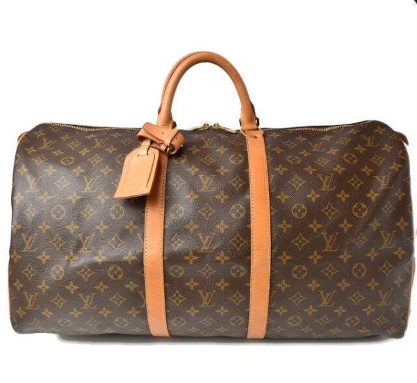 m2203 11 lv 1 Louis Vuitton Keepall 55 Monogram Bag