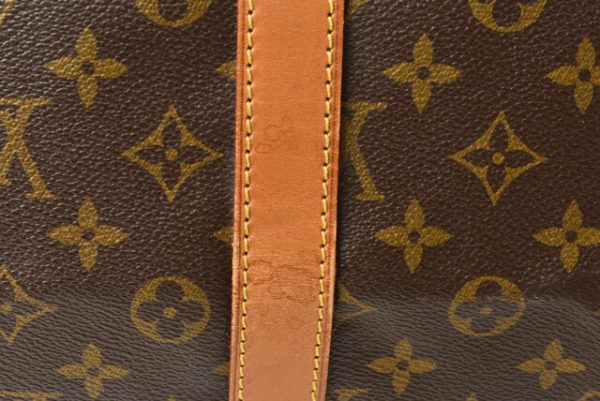 m2203 12 lv 14 Louis Vuitton Keepall 55 Monogram Shoulder Bag