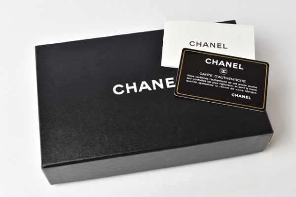 m2203 13 ch 11 Chanel Long Wallet Black