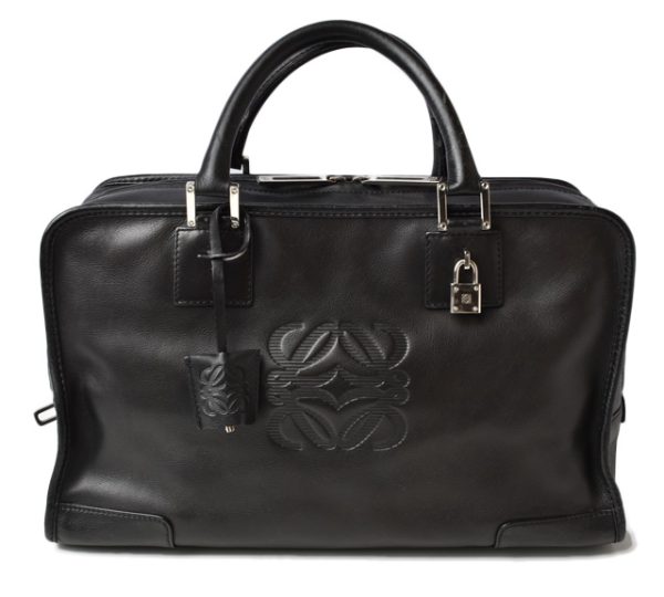 m2203 19 lo 1 Loewe Handbag Amazona Black