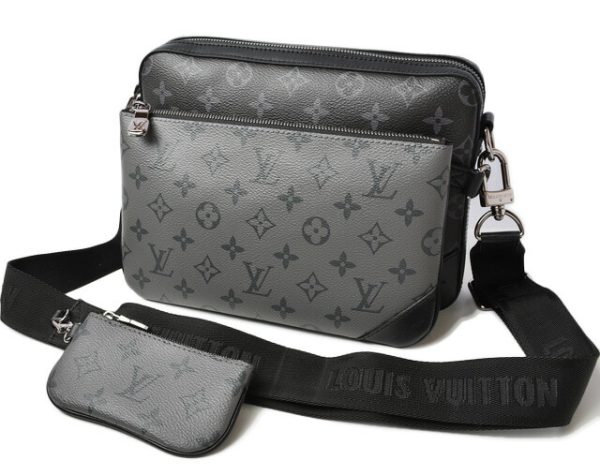 m2203 29 lv 1 Louis Vuitton Shoulder Bag Clutch Bag Messenger Monogram Eclipse