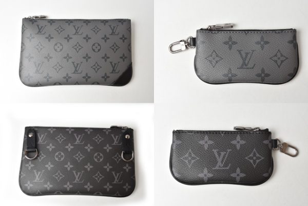 m2203 29 lv 12 Louis Vuitton Shoulder Bag Clutch Bag Messenger Monogram Eclipse