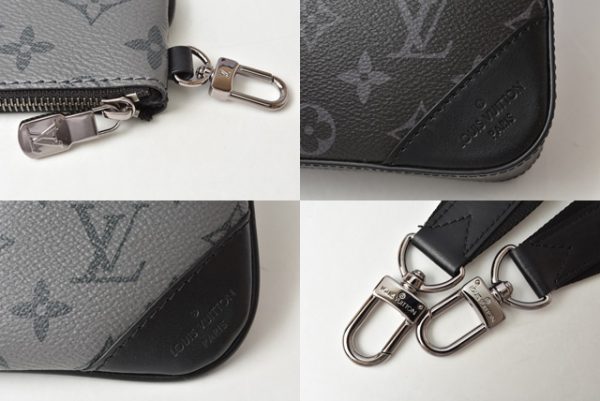 m2203 29 lv 13 Louis Vuitton Shoulder Bag Clutch Bag Messenger Monogram Eclipse