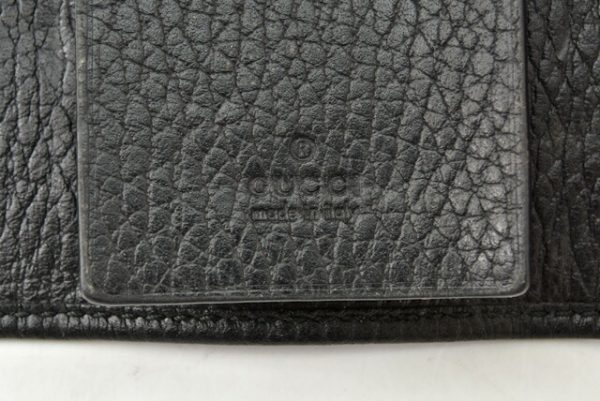 m2203 43 g 5 Gucci Key Case Petit Marmont Black