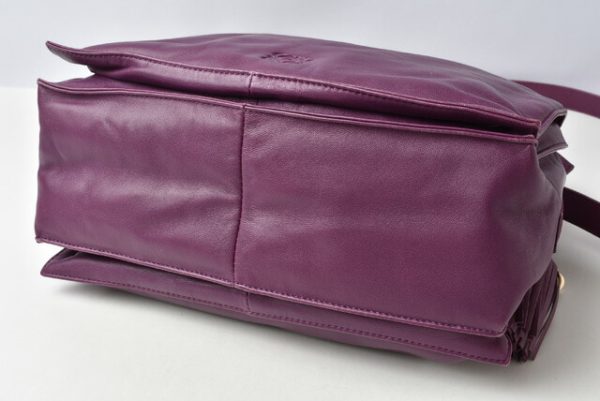 m2204 09 lo 11 Loewe Shoulder Bag Lambskin Purple