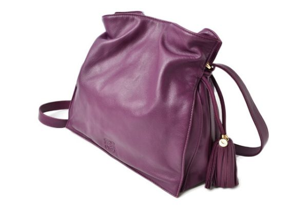 m2204 09 lo 12 Loewe Shoulder Bag Lambskin Purple