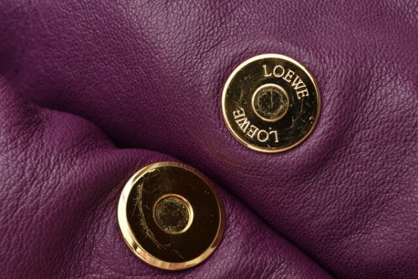 m2204 09 lo 7 Loewe Shoulder Bag Lambskin Purple