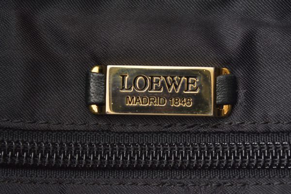 m2204 12 lo 10 Loewe Shoulder Bag Lambskin Black