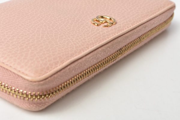 m2204 14 g 10 Gucci Long Wallet Petit Marmont Pink Beige