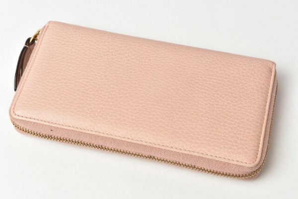 m2204 14 g 2 Gucci Long Wallet Petit Marmont Pink Beige