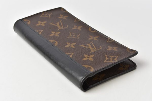 m2204 17 lv 5 Louis Vuitton Tanon Wallet Long Monogram Macassar